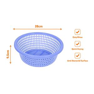 Panier égouttoir haute vitesse pour nouilles, passoire hygiénique pour légumes, bassin de préparation d'ingrédients inodore pour cantine - Product Image 1