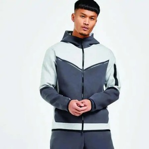 Survêtement homme slim fit tendance pour l'automne, vêtements d'entraînement confortables, survêtement homme - Product Image 1