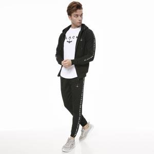 Survêtement pour hommes, fabrication directe, vente en gros, pas cher, haute qualité, personnaliser votre propre logo, tissu blanc turc - Product Image 3