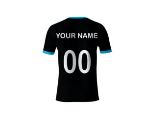 T-shirt décontracté en polyester tricoté léger (180g) pour impression couleur et motifs personnalisés par sublimation - Product Image 4