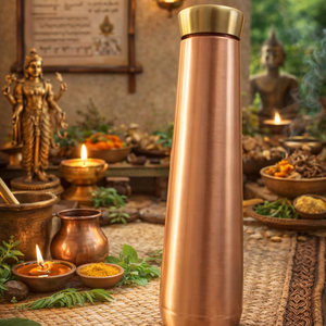 Bouteille en cuivre pour la santé, bouteille en cuivre pour cadeau, bouteille en cuivre pour la maison, bouteille en cuivre pour le bureau, bouteille en cuivre pour le yoga - Product Image 6