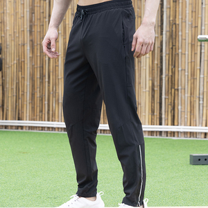 Custom <b>Men's</b> Pants & Trousers Outdoor Ankle Zipper Design Fitness Pants Reflective Strip Fabric Gym Jogger Trousers for <b>Men</b> - Product Image 2