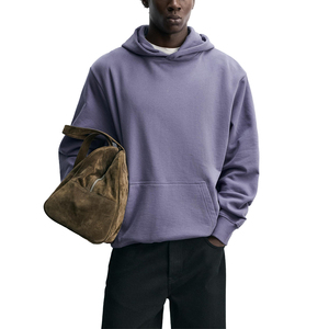 Sudadera con Capucha Premium de Corte Regular y Tejido Grueso |   Sudadera de Felpa de Lujo Informal de Invierno 100% Algodón para Hombre - Product Image 1
