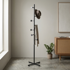 VENTE étagère en gros Taiwan ménage stockage meubles fabricant nouveau bricolage maison cintre support arbre en forme de porte-manteau - Product Image 1