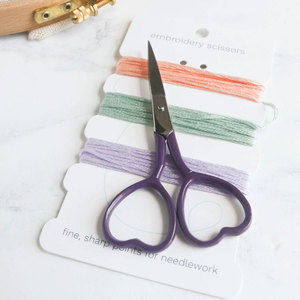 กรรไกรปักโลโก้แบบกำหนดเอง ขนาด 4 นิ้ว สแตนเลส สำหรับตัดด้ายและงานฝีมือ - Product Image 5