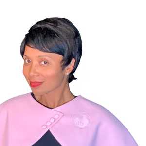 Chal Clásico Retro Elegante Rosa Vintage para Mujer de Manga Corta Jack and Jill para Eventos Formales - Product Image 3