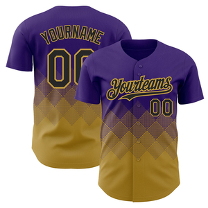 Maillots de baseball personnalisés avec logo d'équipe, légers et respirants, chemises personnalisées par sublimation OEM, maillots boutonnés grande taille - Product Image 1