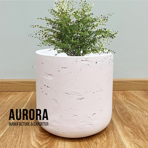 Nouveaux pots et jardinières en béton personnalisés, style moderne, pas chers, pour la décoration florale, emballage personnalisé disponible. - Product Image 6