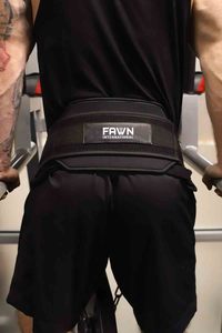 Ceinture de soutien lombaire lestée en néoprène robuste et antidérapante avec logo personnalisé pour la musculation et une protection professionnelle - Product Image 3
