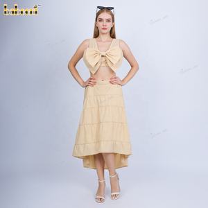 Lady Windbreaker LD17 Conjunto de falda con lazo con tops cortos de longitud - Product Image 5