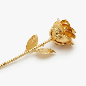Wholesale 24k Gold Rose Real Preserved Gold Plated Rose Gold Dipped Rose for <b>Valentines</b> Day Mothers Day Anniversary <b>Gifts</b> Bulk - Product Image 6