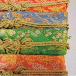 Cinturón Obi Japonés de Primera Calidad, Hecho a Mano, Único en su Tipo, Reciclado de Kimono - Product Image 3