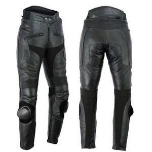 Pantalon de moto en cuir pour homme sur mesure, protection CE niveau 2 - Product Image 1
