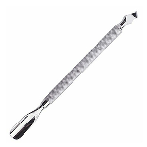 Pousse-cuticules à double face qui aide à éliminer les peaux mortes et à nettoyer les bords des ongles, adapté à un usage personnel et en salon. - Product Image 3