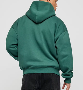 2025 Men's Zip up <b>Hoodie</b> Custom Logo <b>Soft</b> High Quality 100% Cotton for Winter Personalized Design for Sale - Product Image 4