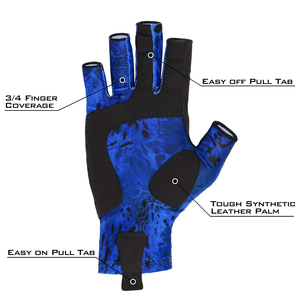 Gants de pêche unisexes hautement recommandés, respirants, légers, antidérapants, avec fermeture auto-agrippante, pour toutes les saisons - Product Image 3