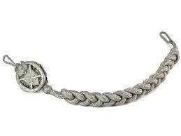2 Cordones individuales de caballería para oficiales de la Guardia Real y del Hogar, colores personalizados, con malla trenzada de diamantes de imitación, estilo británico, para prendas y bolsos - Product Image 1