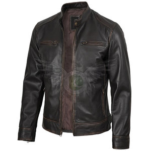 <b>Lightweight</b> Casual Urban Streetwear <b>Men</b> Fashion Leather <b>Jacket</b> Premium Modern Design <b>Men</b>’s Street Fashion Leather <b>Jacket</b> - Product Image 3