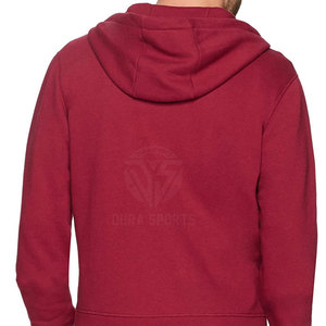 Sweat-shirts à capuche pour hommes de qualité supérieure, style actuel, couleur unie, fermeture éclair, 100% coton, prix de gros avantageux. - Product Image 5