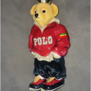 Colgante de Oso Polo Personalizado con Incrustaciones de Moissanita VVS, Cadena de Moissanita, Tendencia, Superventas, Gran Oferta, Estilo Hip Hop, Lujo, Pieza de Destaque, Único - Product Image 1