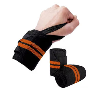 Bandes de maintien pour poignets personnalisées pour entraînement musculaire, musculation, haltérophilie, vente en ligne à bas prix - Product Image 1