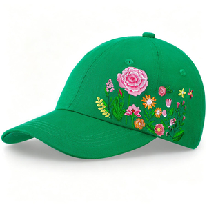 Unisex Adjustable Size Baseball Caps-<b>Plain</b> Design 100% Polyester High Quality Common Fabric Daily Wear Embroidered Baseball Cap - Product Image 1