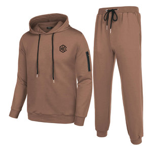 Chándal Informal de Alta Calidad para Hombre, Talla Grande, Color Sólido, Transpirable, Ecológico, 100% Algodón, Hecho a Medida para Entrenamiento en el Gimnasio - Product Image 1