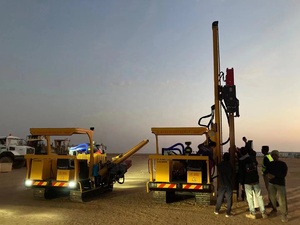 Đa-Chức Năng Năng Lượng Mặt Trời Khung 6M Bài Crawler Năng Lượng Mặt Trời Đống Điều Khiển Ramming Pounder Máy Đống Điều Khiển/ - Product Image 3