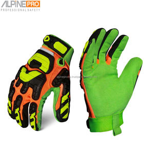 Guantes Mecánicos TPR Hechos a Medida, Anti-Vibración, Reducción de Impactos, Compatibles con Pantalla Táctil, Recubiertos de Látex, Certificación EN388, para Soldadura - Product Image 5