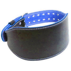 Professional Custom Manufacturing 6 Inch Leather Lifting Belt Gym Fitness Waist Support Belt - Product Image 1