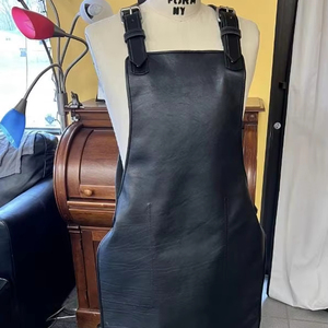Tablier en cuir robuste pour soudeur, atelier de forgerie, protection durable, commandes en gros personnalisées OEM LPN-0325 - Product Image 1