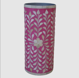 Vases à fleurs décoratifs en bois et osserie incrustée, au design élégant, parfaits pour les événements de mariage et la décoration intérieure raffinée - Product Image 2