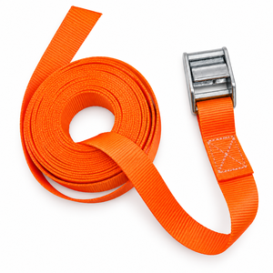 Correa de Amarre con Hebilla de Leva de 25 mm, Poliéster, 250 kg, Sin Gancho, para Transporte de Carga, Fabricante Profesional OEM - Product Image 6