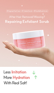 Gommage Corporel au Sel de Pamplemousse Pétales Bleus Éclaircissant Exfoliant Élimination des Peaux Mortes Soin Épilatoire Lissage de la Texture de la Peau Nettoyage des Pores - Product Image 6