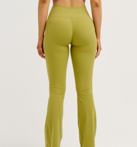 High Waist Cross-Border Peach Butt Yoga <b>Leggings</b> Quick-Dry Breathable Sports Fitness Pants Spandex/<b>Nylon</b> Hip Lift Mesh Hollow - Product Image 6