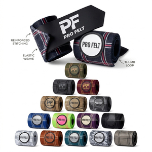 18/24 Inch Custom All Printed Pattern Design Wrist Wraps for Weightlifting Gym Training Powerlifting Bench Press Support <b>Straps</b> - Product Image 1