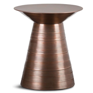 Tables basses et tables d'appoint de luxe en cuivre finition antique, de qualité supérieure, en métal, pour la maison, l'hôtel, le salon, fournitures de meubles. - Product Image 1