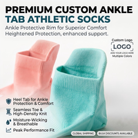 Chaussettes de sport athlétiques respirantes avec coussinets de compression pour basketball, course à pied, football, cyclisme, tennis, logo personnalisé, OEM, vente en gros