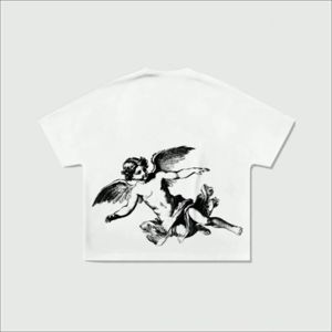 T-shirt Homme Oversize en Coton Éponge 100% de Haute Qualité, Style Streetwear, Écologique, Impression Personnalisée, OEM - Product Image 5