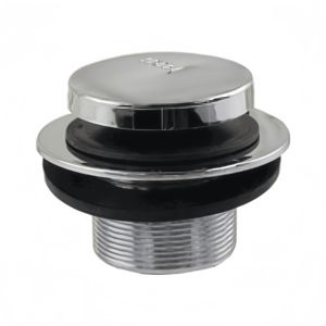 ท่อน้ำทิ้งแบบสัมผัสปลายท่อขนาด 1-1/2 นิ้ว เกลียว 5/16 นิ้ว ชุบโครเมียม สำหรับอ่างอาบน้ำในห้องน้ำ - Product Image 3