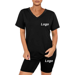 Ensemble deux pièces décontracté moderne pour femme, été, uni, 100 % coton, écologique, respirant, avec fermeture éclair, col montant, élégant, confortable, léger - Product Image 6