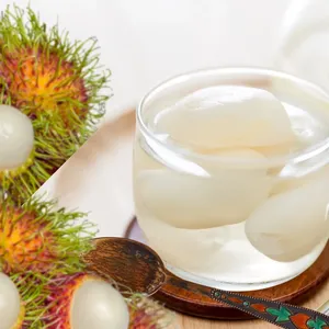 Fabricante de Rambutan Enlatado de Vietnam, Suministro al por Mayor para Importadores |   Rambutan Enlatado al Por Mayor en Almíbar, Marca Privada, Alimentos - Product Image 1