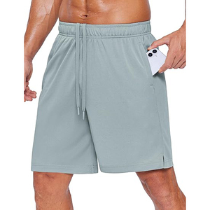 Pantalones Cortos Deportivos de Poliéster con Textura Hexagonal para Hombre, Transpirables, de Secado Rápido, con Estructura Aireada para Correr y Entrenar - Product Image 1