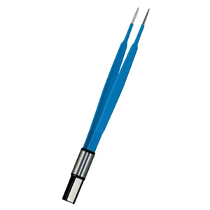 Pinces bipolaires droites Iris européennes de qualité supérieure, 11 cm, pointe en alliage d'argent, instruments chirurgicaux de coagulation réutilisables, marques CE ISO - Product Image 6