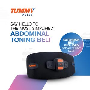 Masajeador Corporal Tummy Pulse, Máquina TENS para Reducción de Grasa Abdominal, Control de Tiempo, Recargable por USB, Masaje Eléctrico, Fisioterapia - Product Image 4