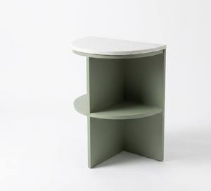 Modern Bedroom Living Room End Side Table Shelf 2-Drawer <b>Inflatable</b> Eco-Friendly Rubberwood MDF Veneer 1-Year Warranty - Product Image 5