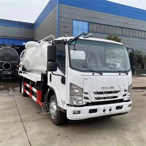 Camion-citerne à vide Isuzu KV100 de <span class=keywords><strong>5000</strong></span> <span class=keywords><strong>litres</strong></span>, 4x2, camion d'aspiration des eaux usées de <span class=keywords><strong>5000</strong></span> <span class=keywords><strong>litres</strong></span>, <span class=keywords><strong>prix</strong></span> d'usine, à vendre - Product Image 2