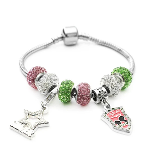 <b>Silver</b> Star Legacy <b>Bracelet</b> for Women Elegant <b>Silver</b> Color Star <b>Charm</b> Fashion Jewelry Stylish Wrist Accessory Premium Gift - Product Image 1
