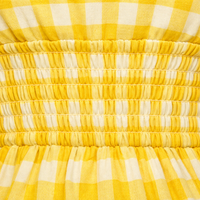 Robe d'été élégante pour femme, longueur genou, sans manches, respirante, décontractée, formelle, en tissu lawn, couleur unie, qualité supérieure