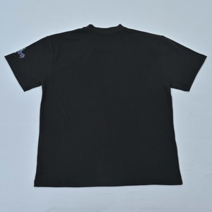 High Quality OEM Mens Black Short Sleeve <b>T</b>-<b>Shirt</b> With <b>Joker</b> Character Print O-Neck Casual Style Regular Fit Cotton Jersey Fabric - Product Image 2